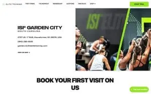 ISI Elite Training - Garden City website
