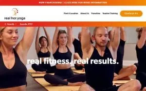 Real Hot Yoga Myrtle Beach - Magnolia Row website