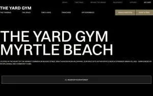 The Yard Gym Myrtle Beach website