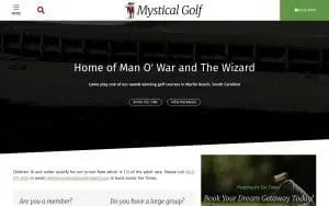 The Man O' War Golf Club website