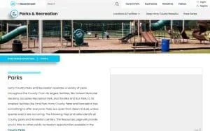 Socastee Recreational Park website
