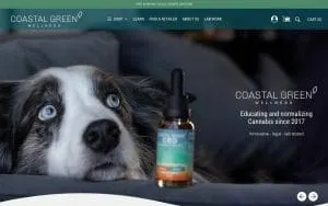 Coastal Green Wellness of Myrtle Beach website
