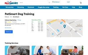 PetSmart Dog Training