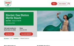 Sinclair Gas Station