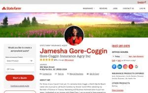 Jamesha Gore-Coggin - State Farm Insurance Agent