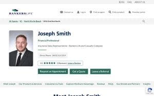 Joseph Smith, Bankers Life Agent