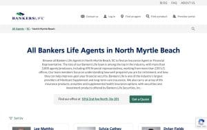 Corban Palmgren, Bankers Life Agent