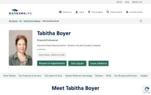 Tabitha Boyer, Bankers Life Agent