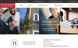 Hutchens Law Firm LLP of Murrells Inlet website