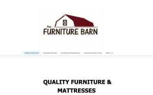 Furniture Barn - Discount Furniture & Mattress Store website