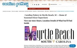 Carolina Pottery