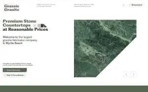 Grassie Granite website