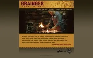 Grainger Metal Works website