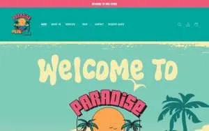 Paradise Print Shop LLC website