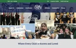 St. Andrew Catholic School website