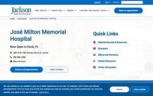 Jóse Milton Memorial Hospital at Jackson West