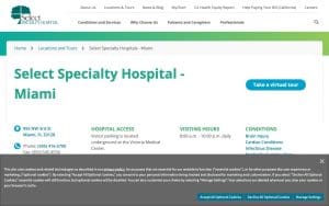 Select Specialty Hospital – Miami
