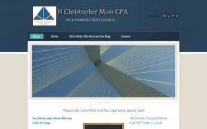H Christopher Moss CPA Tax Attorney
