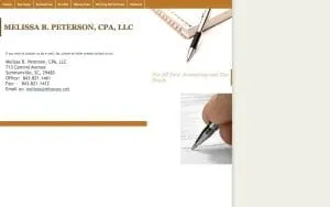Melissa B. Peterson, Cpa, Llc website