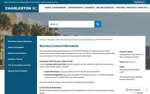 Charleston City Business Lcns