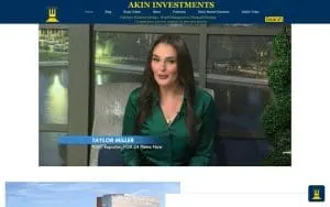 Akin Investments website