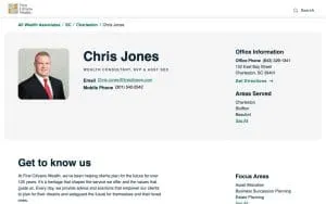 Chris Jones website