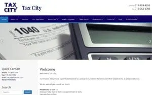 Tax City of Brooklyn website