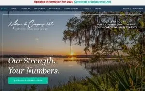 Messer & Associates AC CPAs of Cross Lanes website