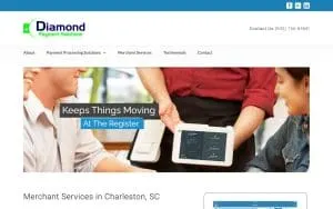 Diamond Payment Solutions & Merchant Services website