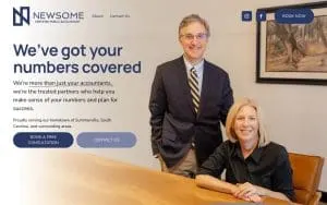 Newsome Certified Public Accountant website