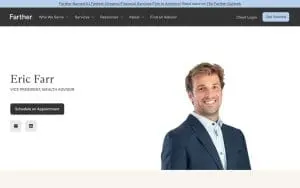 Eric Farr - Financial Advisor at Farther website