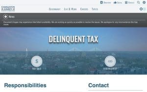 Charleston County Delinquent Tax