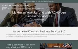 RCHolden Business Services LLC website