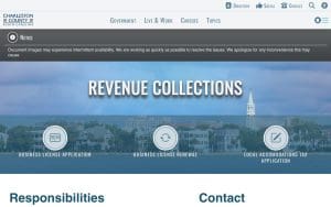 Charleston County Revenue Collection