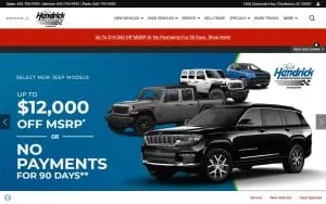 Rick Hendrick Dodge Chrysler Jeep RAM website