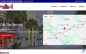 C&L Tax Service website