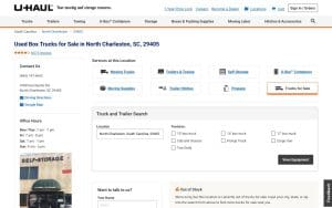 Truck Sales at U-Haul
