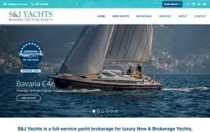 S&J Yachts website
