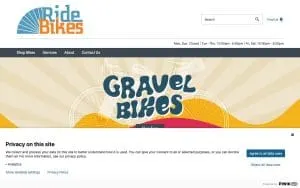 Ride Bikes website