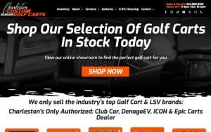 Charleston Custom Golf Carts