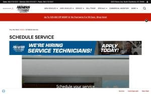 Rick Hendrick Jeep Chrysler Dodge RAM FIAT Service Center