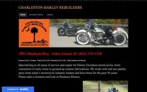 Charleston Harley Rebuilders website
