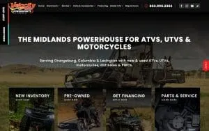 Velocity Powersports Orangeburg website