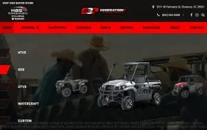 Generation 3 Powersports website