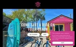 Folly Bikes & Boards website