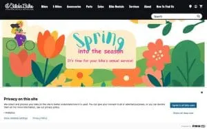 Bilda Bike of Charleston website
