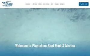 Charleston Boat Mart website