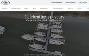 St Barts Yachts website