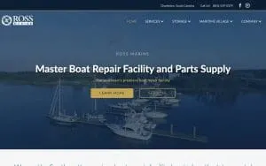 Ross Marine website