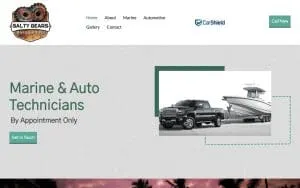 Salty Gears Marine & Automotive LLC website